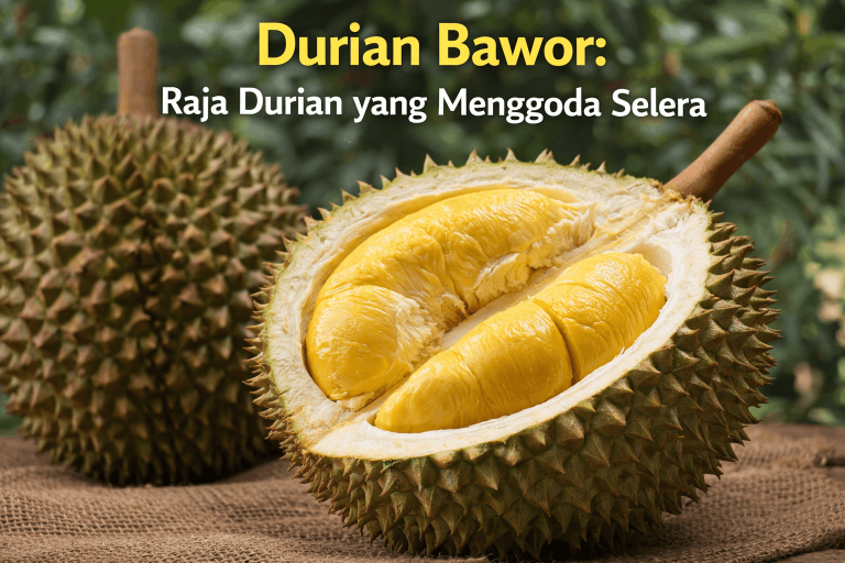 Durian Bawor: Raja Durian yang Menggoda Selera
